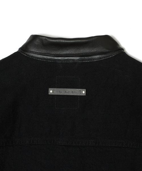 CRIMIE(クライミー)の「BRON FREE SELVEDGE ONE WASH DENIM TYPE III JACKET - BLACK MADE IN JAPAN(デニムジャケット・メンズ・ブラック・XXL/XL/L/M/S)」の7枚目の写真