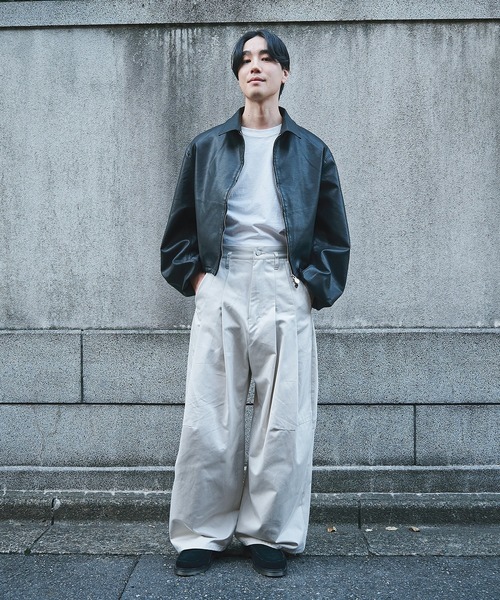 SHINYAKOZUKA（シンヤコヅカ）の「【SHINYAKOZUKA/シンヤコズカ】別注 Hi BAGGY（その他パンツ・メンズ・ブラック/キナリ/ブラウン・L/M/XS/S）」の13枚目の写真