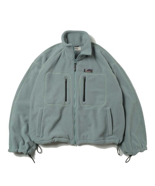 DAIRIKU(ダイリク)の「BigSleeve ZipUP Fleece Jacket(ブルゾン・メンズ・ミント/ブラック・MEDIUM/SMALL)」の1枚目の写真