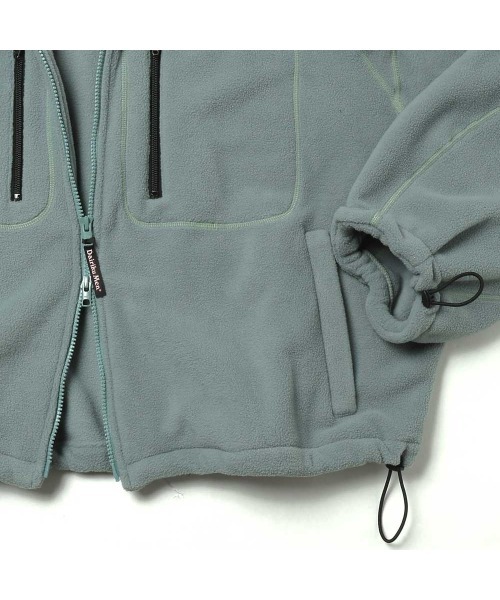 DAIRIKU(ダイリク)の「BigSleeve ZipUP Fleece Jacket(ブルゾン・メンズ・ミント/ブラック・MEDIUM/SMALL)」の7枚目の写真