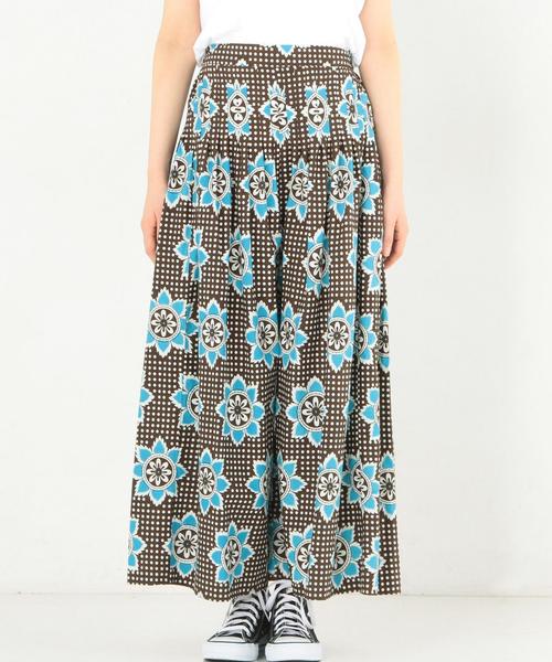 Another Edition（アナザーエディション）の「キャンブリックプリントパンツ/AEBC キャンブリックPRT PT◆（その他パンツ・レディース・レッド/ライトブルー・フリー）」の5枚目の写真