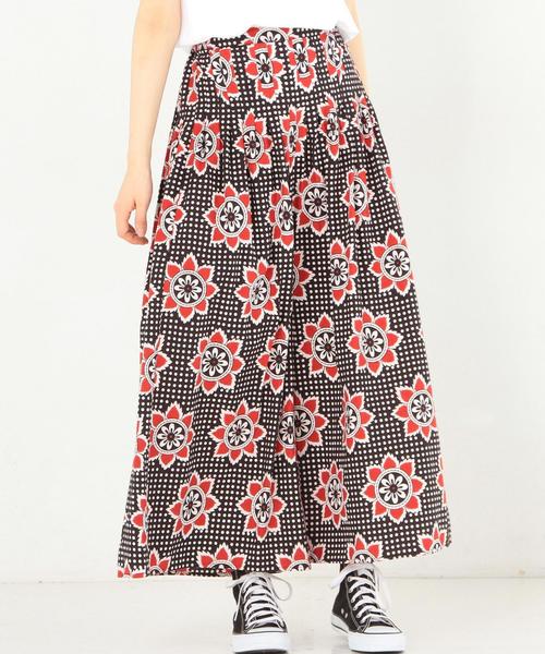 Another Edition（アナザーエディション）の「キャンブリックプリントパンツ/AEBC キャンブリックPRT PT◆（その他パンツ・レディース・レッド/ライトブルー・フリー）」の13枚目の写真