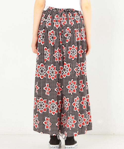 Another Edition（アナザーエディション）の「キャンブリックプリントパンツ/AEBC キャンブリックPRT PT◆（その他パンツ・レディース・レッド/ライトブルー・フリー）」の14枚目の写真