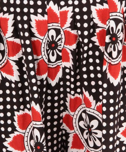 Another Edition（アナザーエディション）の「キャンブリックプリントパンツ/AEBC キャンブリックPRT PT◆（その他パンツ・レディース・レッド/ライトブルー・フリー）」の15枚目の写真