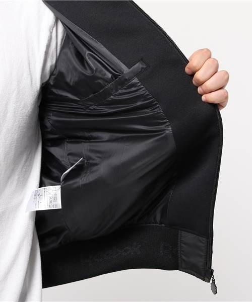 N.hoolywood︎︎✕Reebok Classic ブラックジャンパー N.HOOLYWOOD