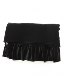 GLOBAL WORK | フリル3WAYクラッチ/741112(クラッチバッグ)