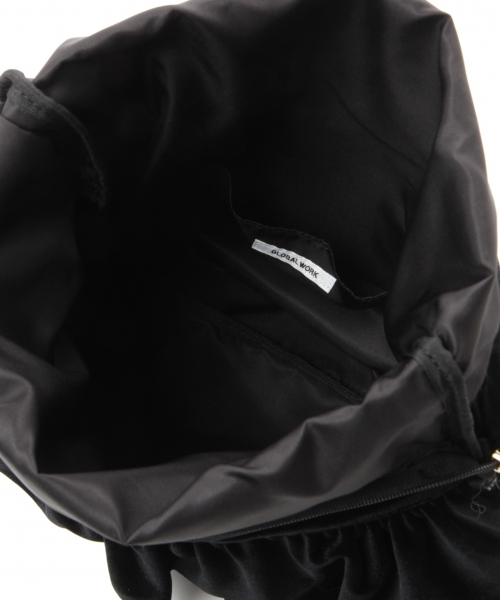 GLOBAL WORK（グローバルワーク）の「フリル3WAYクラッチ/741112（クラッチバッグ・レディース・ワインレッド/ベージュ/ブラック・FREE）」の8枚目の写真