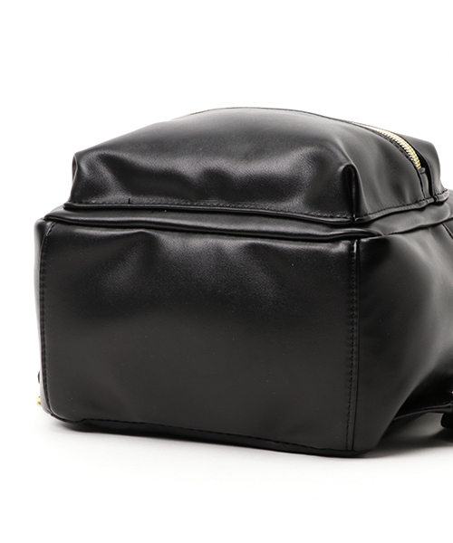 WEGO（ウィゴー）の「WEGO/ミニサイドポケットリュック（バックパック/リュック・レディース・ホワイト/その他1/ブラック/シルバー・FREE）」の9枚目の写真