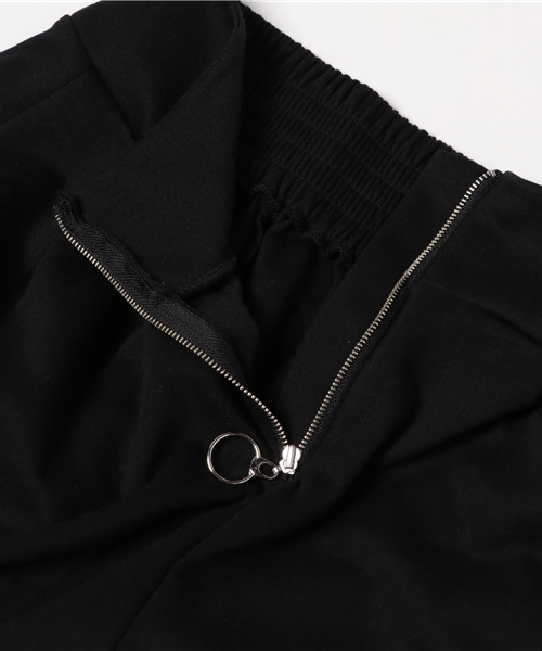 VENCEEXCHANGE（ヴァンスエクスチェンジ）の「T/Cポンチ前ZIPスカンツ                （その他パンツ・レディース・ダークグリーン/ミント/ブルー系その他/ブラック/ピンク/グレー・MEDIUM）」の9枚目の写真