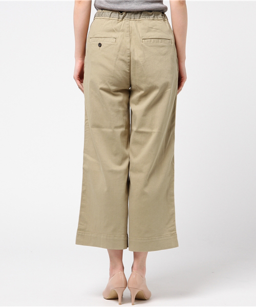 Moname（モナーム）の「Moname   イージーワイドパンツ   EASY PANTS(イージーパンツ)/41171210（その他パンツ・レディース・カーキ/ベージュ/ネイビー・MEDIUM/SMALL）」の13枚目の写真