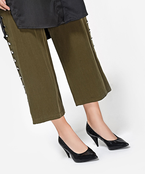 CHARLES & KEITH(チャールズ & キース)の「フィットパンプスヒール / FITTED PUMP HEELS(パンプス・レディース・ライトグレー/バーガンディー/ブラック・23.5cm/23cm/24cm)」の6枚目の写真
