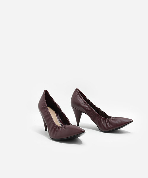 CHARLES & KEITH(チャールズ & キース)の「フィットパンプスヒール / FITTED PUMP HEELS(パンプス・レディース・ライトグレー/バーガンディー/ブラック・23.5cm/23cm/24cm)」の14枚目の写真