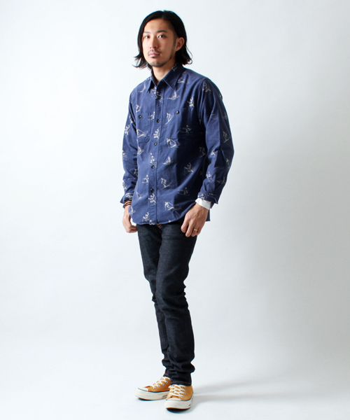 Nudie Jeans(ヌーディージーンズ)の「nudie jeans / Thin Finn organic dry(デニムパンツ・メンズ・インディゴブルー・28inch/29inch/30inch/31inch/32inch/33inch/34inch)」の12枚目の写真