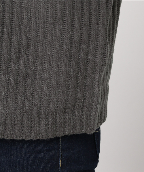 MERLOT（メルロー）の「リブニットプルオーバー640-7527（ニット/セーター・レディース・アイボリー/ラベンダー/ブラウン/チャコールグレー・FREE）」の10枚目の写真