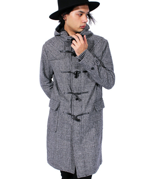 ８(eight)（エイト）の「ロング ダッフルコート ウール メルトン （ダッフルコート・メンズ・チャコールグレー/その他/その他1/グレー・MEDIUM/LARGE/X-LARGE）」の4枚目の写真