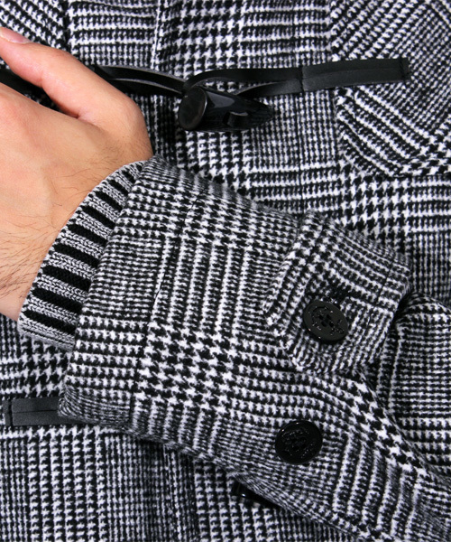 ８(eight)（エイト）の「ロング ダッフルコート ウール メルトン （ダッフルコート・メンズ・チャコールグレー/その他/その他1/グレー・MEDIUM/LARGE/X-LARGE）」の11枚目の写真