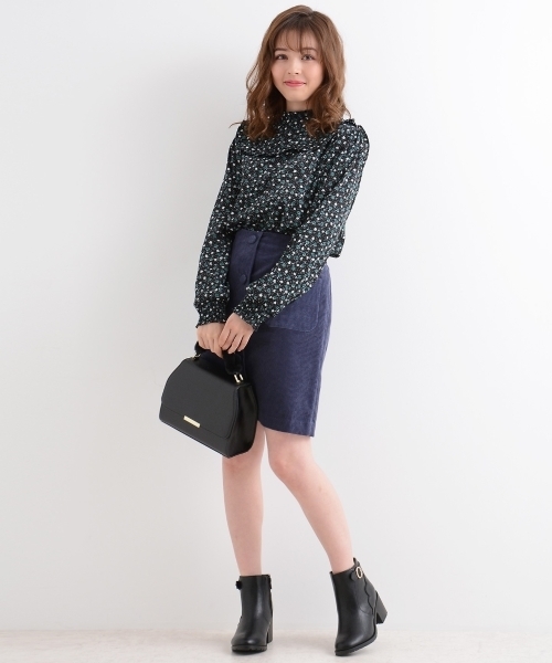 MAJESTIC LEGON(マジェスティックレゴン)の「☆リトルローズ×ドット柄フリルブラウス(シャツ/ブラウス・レディース・レッド系その他2/ブラック系その他/ブルー系その他4・MEDIUM)」の11枚目の写真