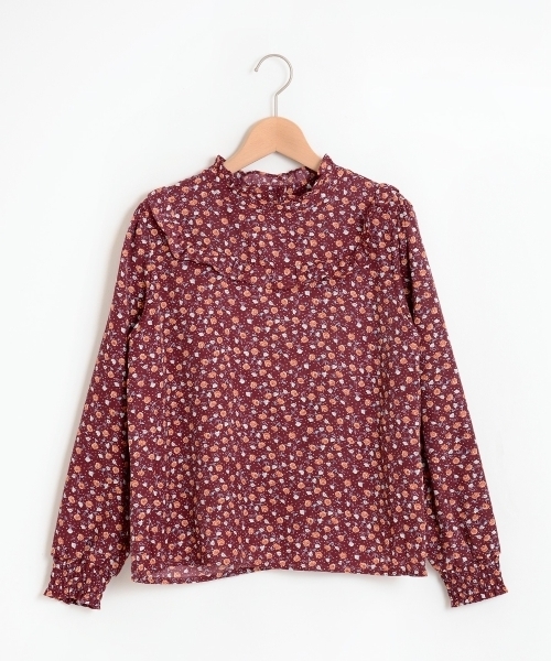 MAJESTIC LEGON(マジェスティックレゴン)の「☆リトルローズ×ドット柄フリルブラウス(シャツ/ブラウス・レディース・レッド系その他2/ブラック系その他/ブルー系その他4・MEDIUM)」の7枚目の写真