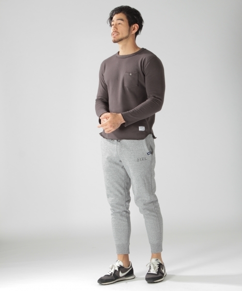 BAYFLOW（ベイフロー）の「ウラパイルプルオーバー（Tシャツ/カットソー・メンズ・オフホワイト/グレー/チャコール・MEDIUM/SMALL/LARGE/X-LARGE）」の17枚目の写真