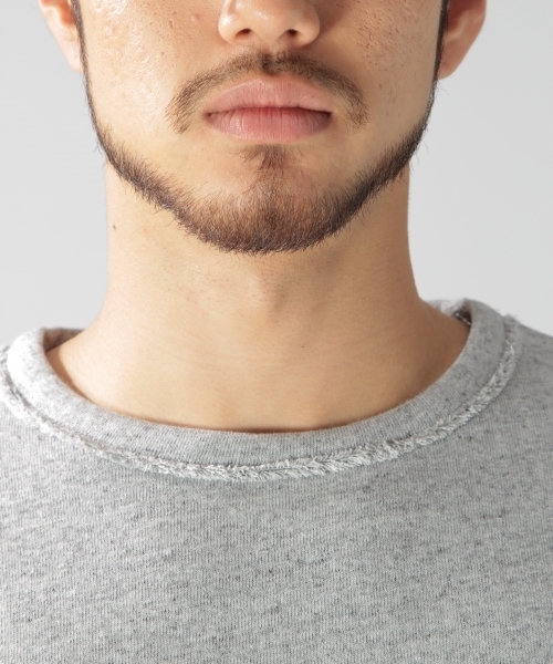 BAYFLOW（ベイフロー）の「ウラパイルプルオーバー（Tシャツ/カットソー・メンズ・オフホワイト/グレー/チャコール・MEDIUM/SMALL/LARGE/X-LARGE）」の4枚目の写真