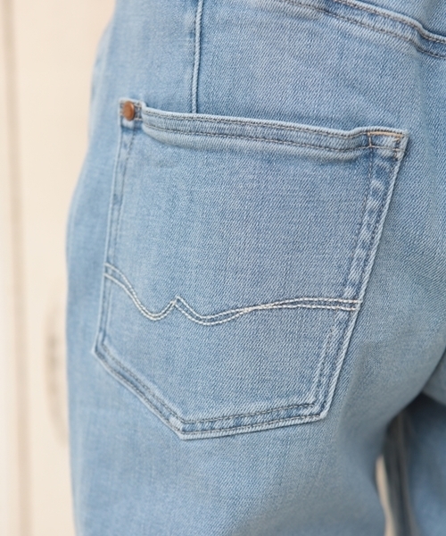 cepo(セポ)の「デニムダーツクロップド(デニムパンツ・レディース・ワンウォッシュ/ブルー系その他4/ダークインディゴブルー/ブルー系その他2/インディゴブルー/ブルー系その他/グレー・S/M/L)」の10枚目の写真