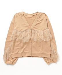 カーディガン チュールフリルボレロ レディース チュールフリルボレロ(カーディガン)｜トップス｜FURFUR（ファー