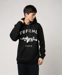 DEFEND PARIS(ディフェンド パリス)PENZA 刺繍デザインフードパーカ