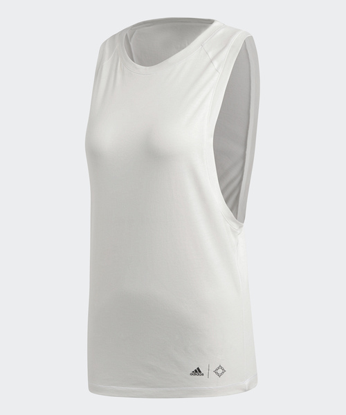 adidas（アディダス）の「[WANDERLUST]  タンクトップ（タンクトップ・レディース・ミント/オフホワイト・SMALL/MEDIUM/LARGE/X-LARGE）」の9枚目の写真