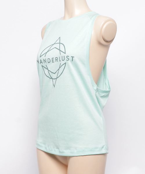 adidas（アディダス）の「[WANDERLUST]  タンクトップ（タンクトップ・レディース・ミント/オフホワイト・SMALL/MEDIUM/LARGE/X-LARGE）」の3枚目の写真