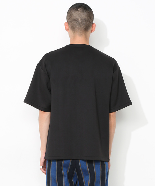 ADAM ET ROPE'（アダムエロペ）の「ブライトミニ裏毛スウェットT（Tシャツ/カットソー・メンズ・チャコールグレー/ライトグレー/ブラック・M/L）」の8枚目の写真