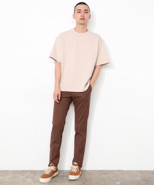 ADAM ET ROPE'（アダムエロペ）の「ブライトミニ裏毛スウェットT（Tシャツ/カットソー・メンズ・チャコールグレー/ライトグレー/ブラック・M/L）」の16枚目の写真