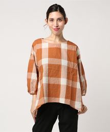 LBC | ビッグブロックチェックブラウス(シャツ/ブラウス)