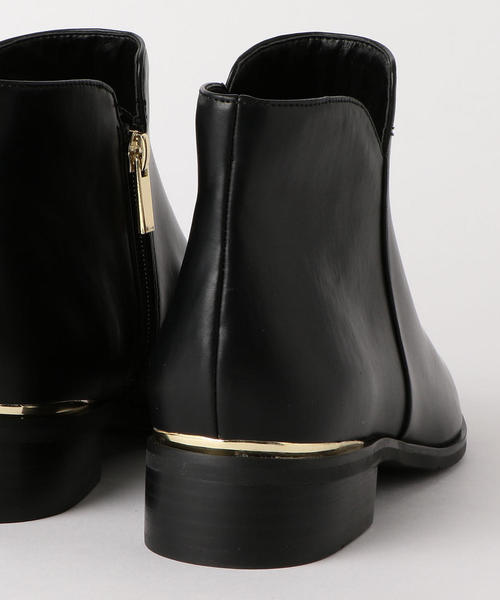 green label relaxing(グリーンレーベルリラクシング)の「★SC ラウンド ショートブーツ(3.0cmヒール) ◆(ブーツ・レディース・ブラック/ブラウン・S/M/L)」の8枚目の写真