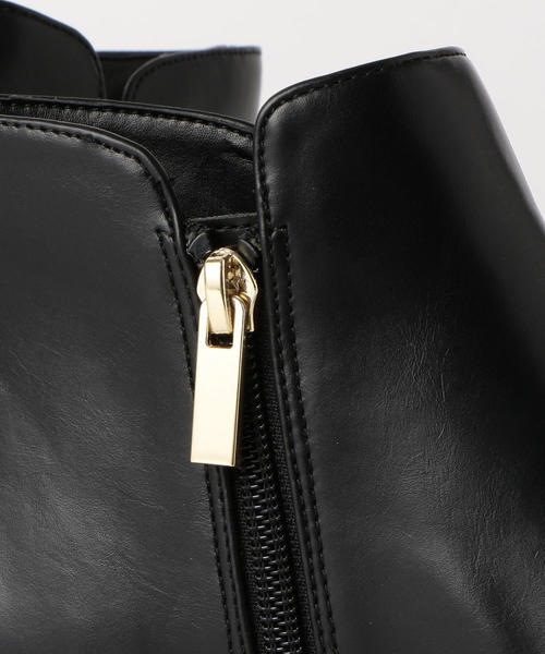 green label relaxing(グリーンレーベルリラクシング)の「★SC ラウンド ショートブーツ(3.0cmヒール) ◆(ブーツ・レディース・ブラック/ブラウン・S/M/L)」の9枚目の写真