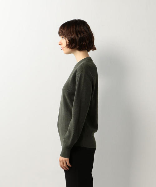 Steven Alan（スティーブンアラン）の「＜Steven Alan＞AZE MILITARY PULLOVER/カットソー（Tシャツ/カットソー・レディース・オリーブ/ダークグレー/オフホワイト・FREE）」の8枚目の写真