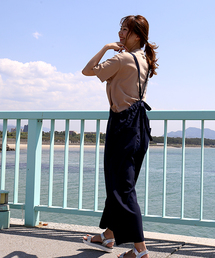 n'ee-ne | 【Web限定】大人気　大人サロペット　新色入荷～2019春♪(サロペット/オーバーオール)