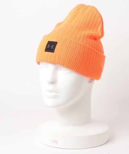 UNDER ARMOUR（アンダーアーマー）の「UAトラックストップビーニー2.0(トレーニング/キャップ/MEN)[1318517]（ニットキャップ/ビーニー・メンズ・ライトグレー/ブラック/オレンジ/ダークインディゴブルー/カーキ/レッド・ONESIZE）」の6枚目の写真