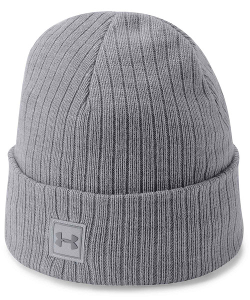 UNDER ARMOUR（アンダーアーマー）の「UAトラックストップビーニー2.0(トレーニング/キャップ/MEN)[1318517]（ニットキャップ/ビーニー・メンズ・ライトグレー/ブラック/オレンジ/ダークインディゴブルー/カーキ/レッド・ONESIZE）」の3枚目の写真