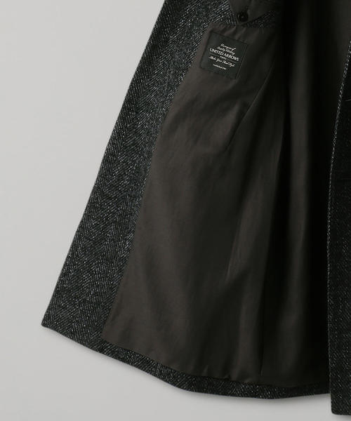 UNITED ARROWS ヘリンボーン チェスター コート UNITED ARROWS（ユナイテッドアローズ）の「UADB ヘリンボーン