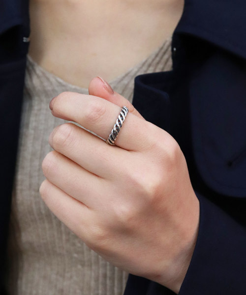 florist（フローリスト）の「【silver925】チェーンアンティークチェーンリング（リング・レディース・シルバー系その他/シルバー系その他2/シルバー系その他3/シルバー系その他4・FREE）」の7枚目の写真