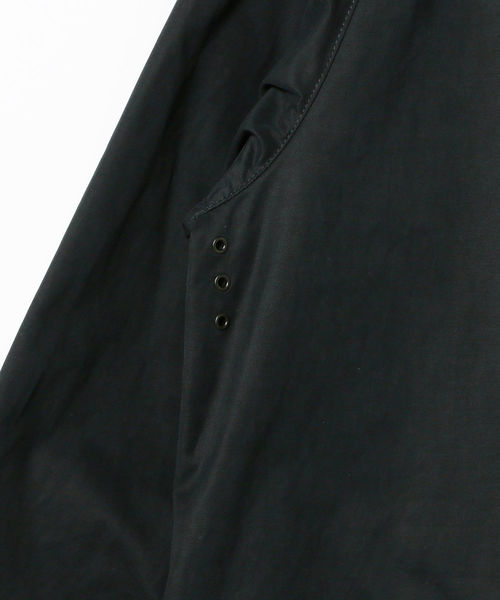 Barbour（バブアー）の「Barbour / NEW BURGHLEY ロングコート（ステンカラーコート・メンズ・ネイビー・40/42/34/36/38）」の5枚目の写真