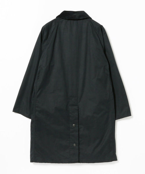 Barbour（バブアー）の「Barbour / NEW BURGHLEY ロングコート（ステンカラーコート・メンズ・ネイビー・40/42/34/36/38）」の8枚目の写真