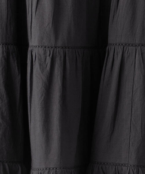 EMMEL REFINES（エメルリファインズ）の「◎【WEB限定】〔ハンドウォッシャブル〕FC HW　ボイルティアードレースワンピース（ワンピース・レディース・オフホワイト/ブラック/ケリー・FREE）」の16枚目の写真