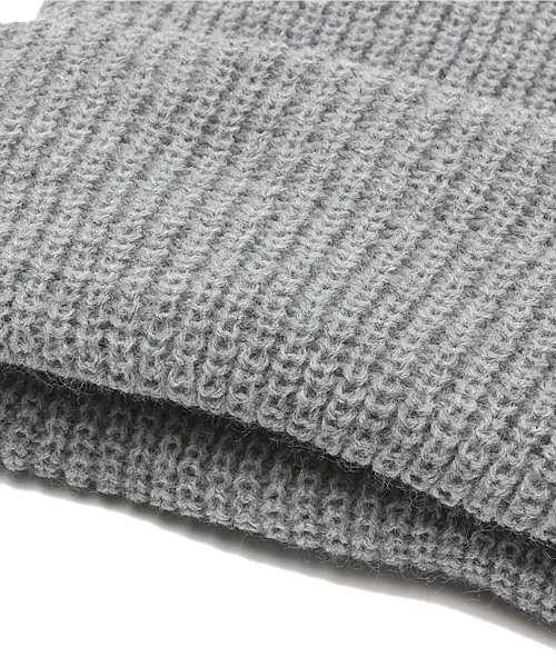 coen(コーエン)の「USAカラービーニー(ニットキャップ/ビーニー・メンズ・ブラック/グレー/レッド/オレンジ/ダークグリーン/コバルトブルー・フリー)」の7枚目の写真