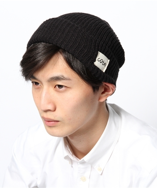 coen(コーエン)の「USAカラービーニー(ニットキャップ/ビーニー・メンズ・ブラック/グレー/レッド/オレンジ/ダークグリーン/コバルトブルー・フリー)」の12枚目の写真
