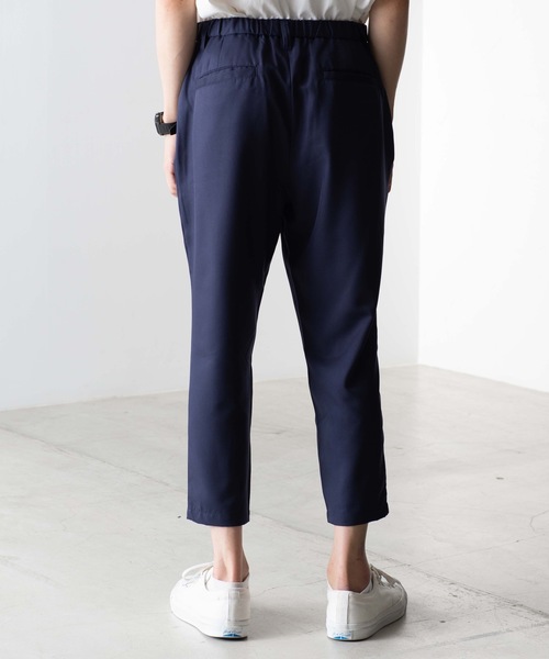 WEGO(ウィゴー)の「WEGO/クロップドペグトップスラックス(スラックス・メンズ・ブラック/ネイビー・SMALL/MEDIUM/LARGE)」の19枚目の写真