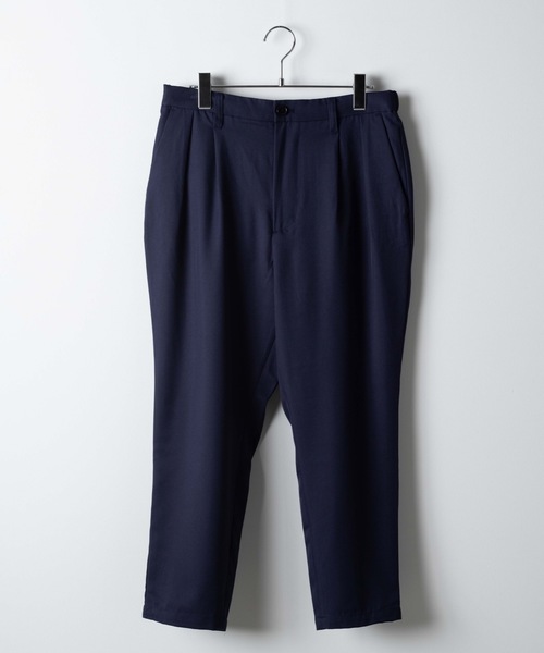 WEGO(ウィゴー)の「WEGO/クロップドペグトップスラックス(スラックス・メンズ・ブラック/ネイビー・SMALL/MEDIUM/LARGE)」の12枚目の写真