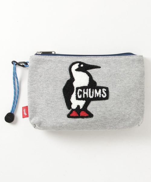 CHUMS(チャムス)の「Medium Pouch Sweat(ポーチ)」|ヘザーグレー