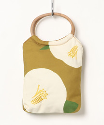 カヤ | 【カヤ】刺繍華 巾着ハンドバッグ(ハンドバッグ)
