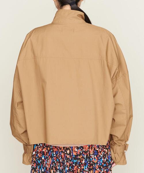 ASTRAET（アストラット）の「＜ASTRAET（アストラット）＞タイプライター ミリタリーブルゾン†（ミリタリージャケット・レディース・ベージュ/オリーブ・FREE）」の5枚目の写真